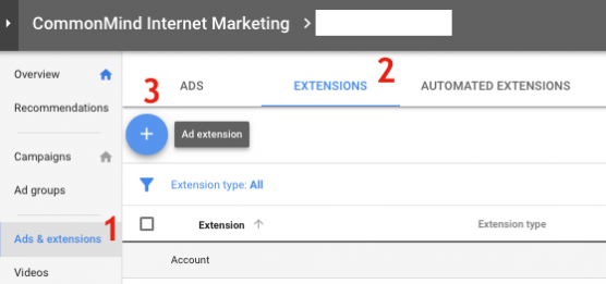 Add Location Extension in Google Ads