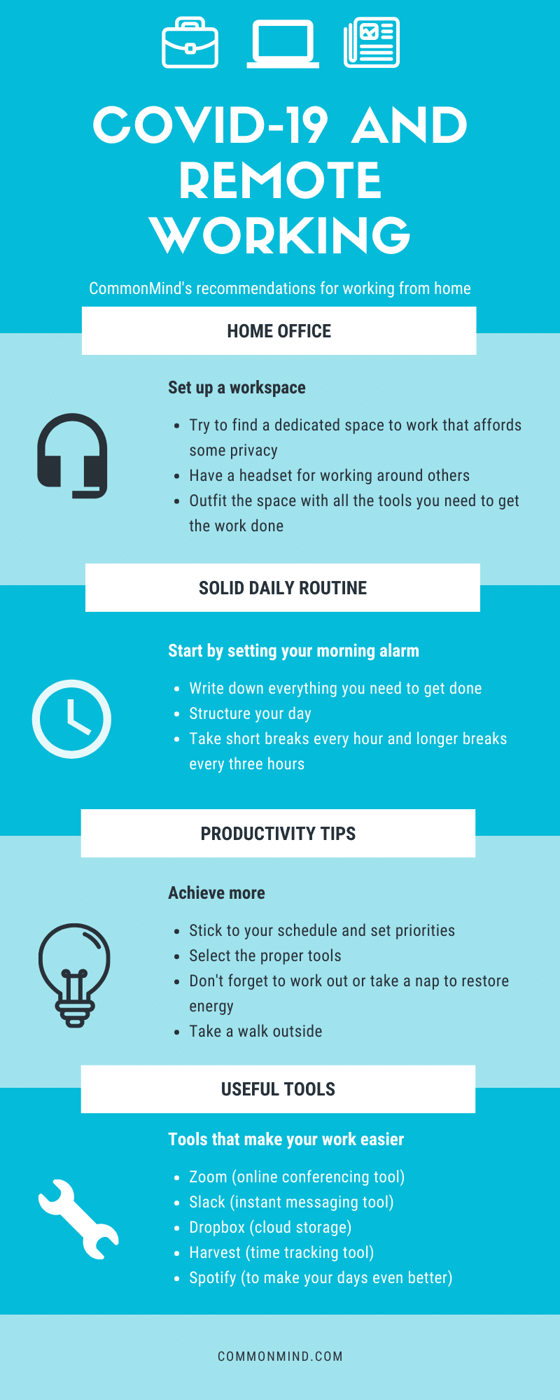 Tips for Remote Work During COVID-19