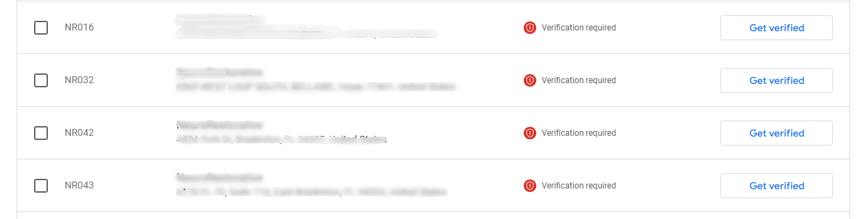 select the business you want to verify-1