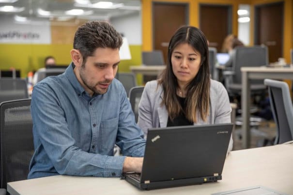 Paid Ads Team Working